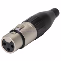 Amphenol AC3F  Jack Konektor Canon XLR Female Kaki 3 / 3 Pin