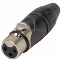 Amphenol AX3F Jack Konektor Canon XLR Female Kaki 3 / 3 Pin