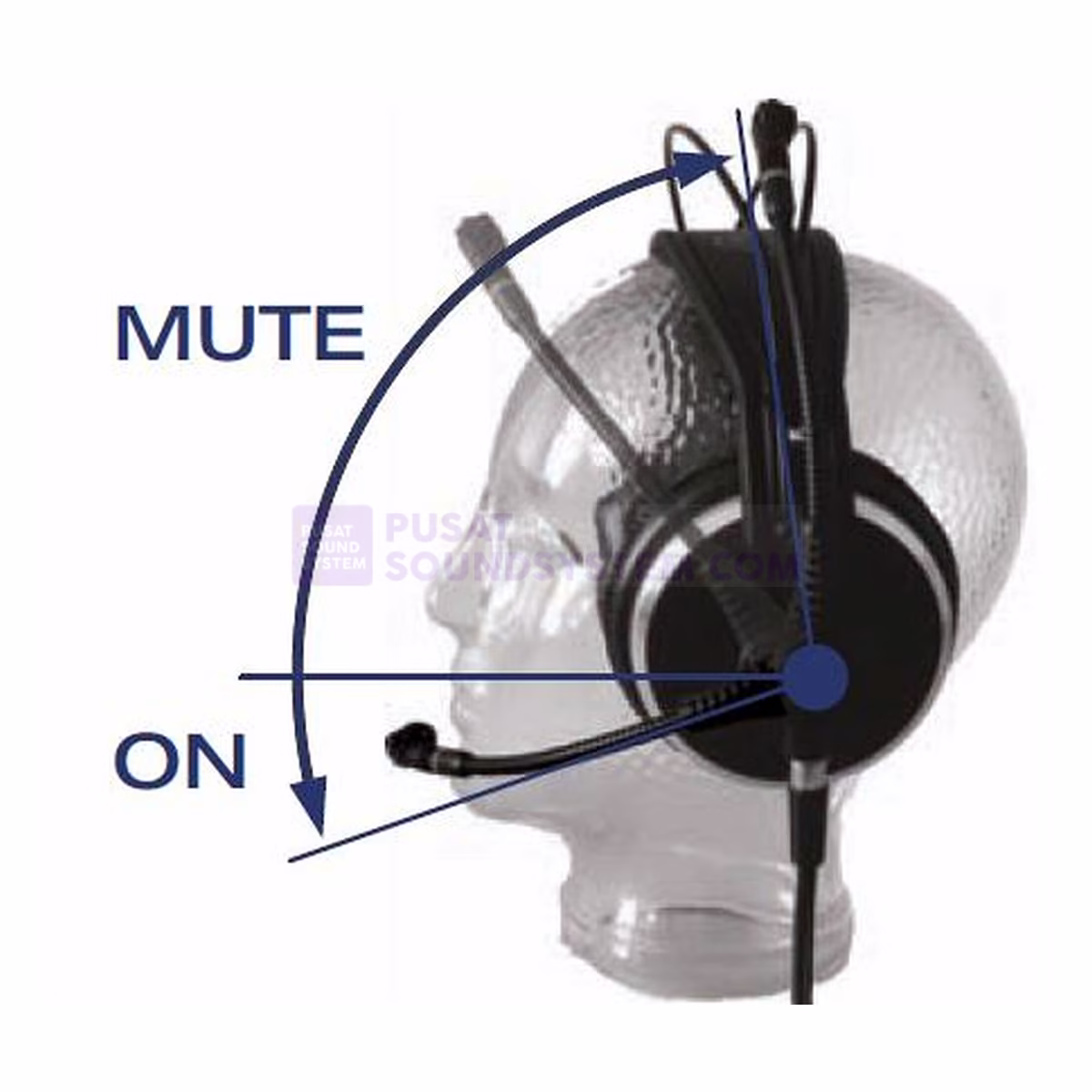 AKG HSC271 Closed Over-ear Headset - Image 2