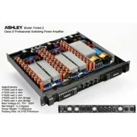 Ashley Forte 4.2 Power Amplifier 4 Channel Class D 2000 Watt
