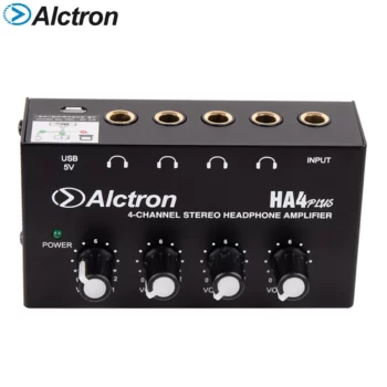 Alctron HA4 Plus Mini 4-channel headphone amplifier