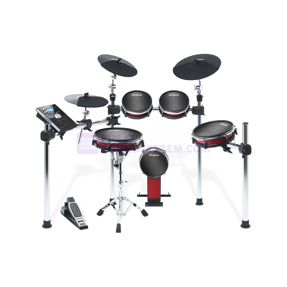 Jual Alesis Crimson Mesh Kit 5 Piece Electronic Drum Set