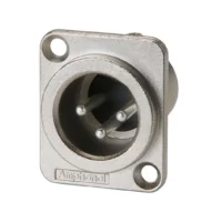 Amphenol AC3 MMDZ Konektor Chassis Socket XLR Male 3 Pin / Kaki 3