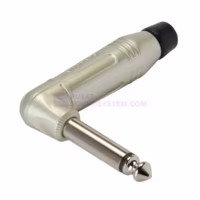 Amphenol ACPM-RN 1/4″  Phone 90′ Nickel Right Angled Mono Jack