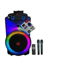 Asatron HT-8878 UKM Speaker Meeting Portable Wireless 12 Inch 2 Way 40 Watt