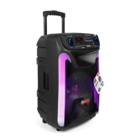 Asatron Napoleon Speaker Meeting Portable Wireless 15 Inch 2 Way 50 Watt