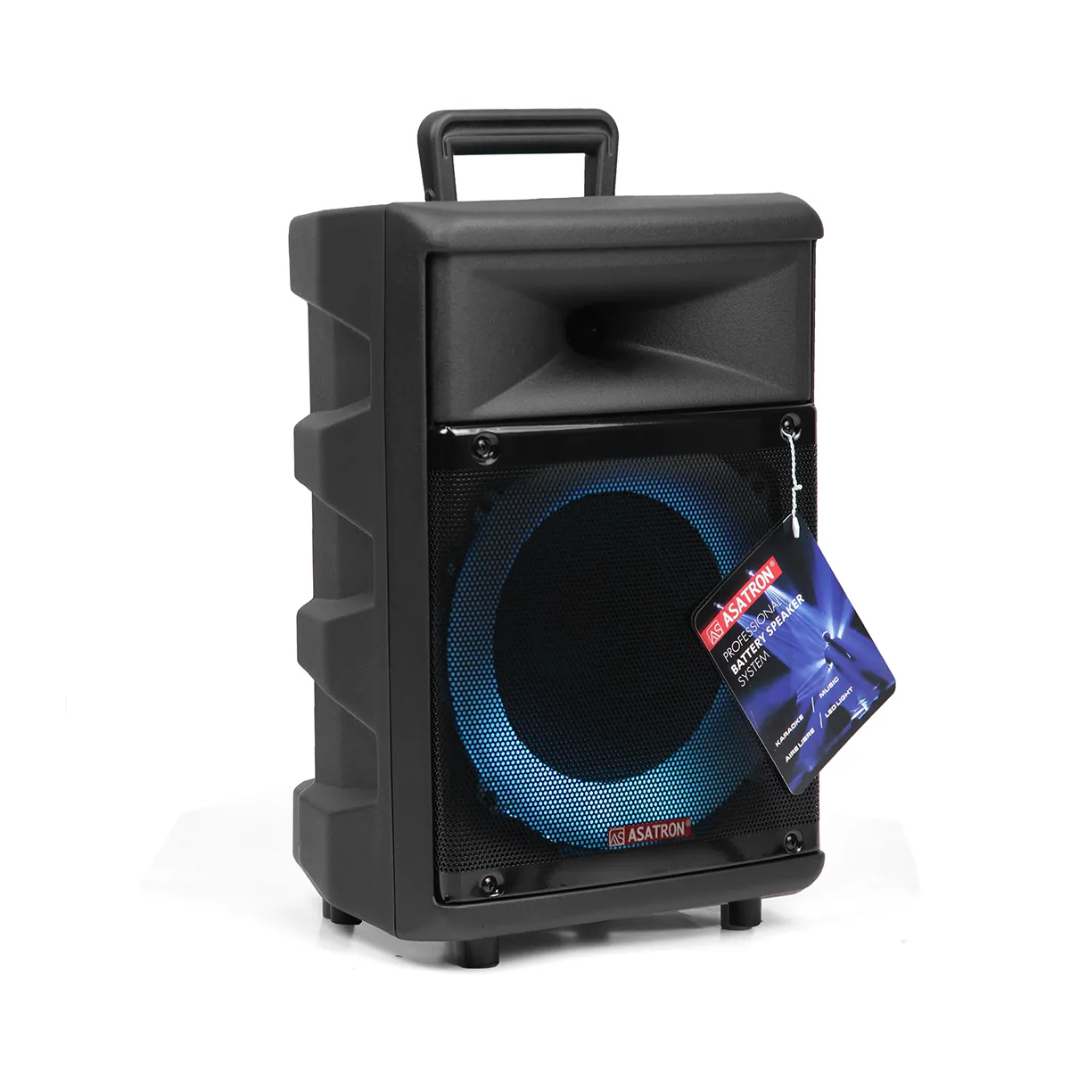 Asatron Olympus Speaker Meeting Portable Wireless 8 Inch 2 Way 15 Watt - Image 2