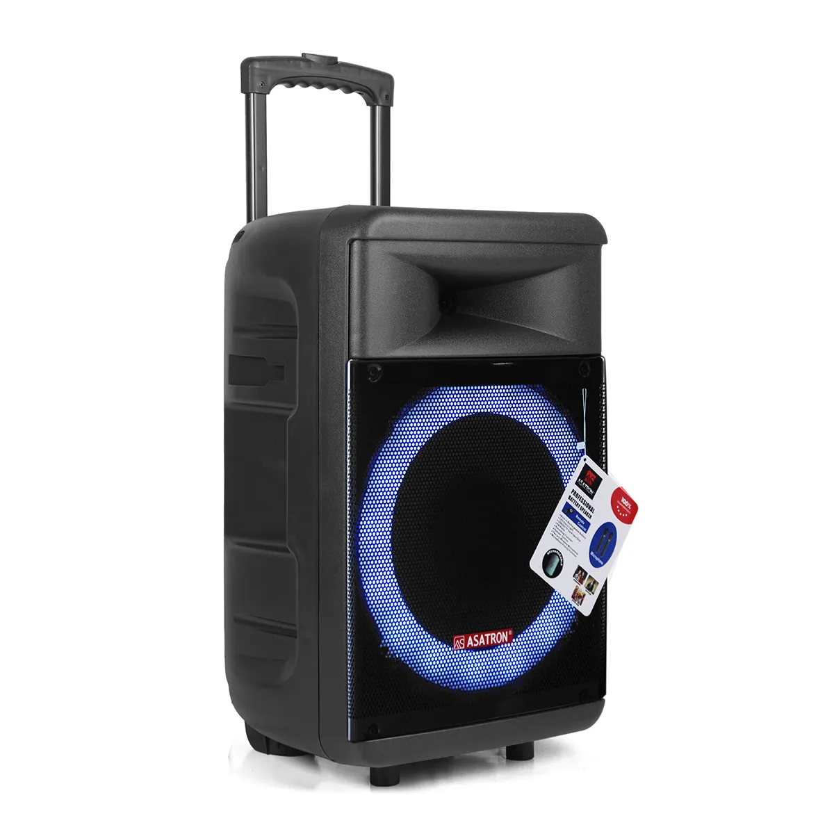 Asatron Puma Speaker Meeting Portable Wireless 12 Inch 2 Way 30 Watt - Image 2