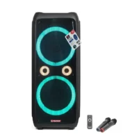 Asatron Storm Speaker Meeting Portable Wireless 2×12 Inch 2 Way 80 Watt