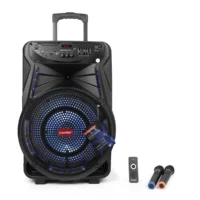 Asatron Titanium Speaker Meeting Portable Wireless 15 Inch 2 Way 15 Watt