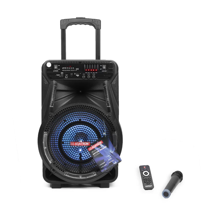 Asatron Venus Speaker Meeting Portable Wireless 12 Inch 2 Way 15 Watt - Image 2