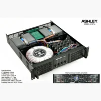 Ashley 418Pro Power Amplifier 4 Channel Class H 1800 Watt