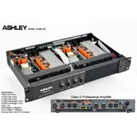 Ashley Audio-48 Power Amplifier 4 Channel Class D 800 Watt