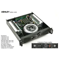Ashley DA3000 Power Amplifier 2 Channel Class H 1200 Watt