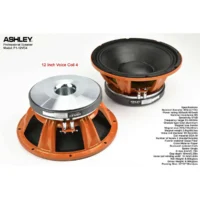 Ashley F1-12VC4 Speaker Mid Bass 12 Inch 8 Ohm 800 Watt