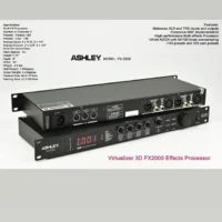 Ashley FX-2000 Efek Vocal Processor 2 Channel