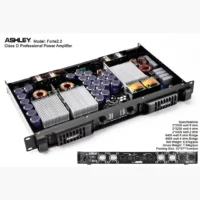 Ashley Forte 2.2 Power Amplifier 2 Channel Class D 2000 Watt