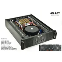 Ashley IM18Pro Power Amplifier 4 Channel Class H 800 Watt