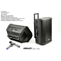 Ashley JOSS15 Speaker Meeting Portable Wireless 15 Inch 2 Way 250 Watt
