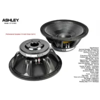 Ashley LF15V400 Speaker Middle Range s 15 Inch 8 Ohm 1800 Watt