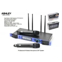 Ashley M-Pro300 Mic Wireless Digital Pegang Handheld Isi 2