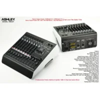 Ashley M8500+ Power Mixer Analog 8 Channel