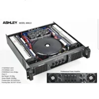 Ashley MA6.0 Power Amplifier 4 Channel Class H 1400 Watt