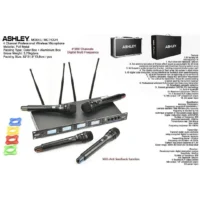 Ashley MC FOUR Mic Wireless Digital Pegang Handheld Isi 4