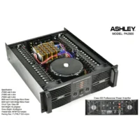 Ashley PA2500 Power Amplifier 2 Channel Class GB 2000 Watt