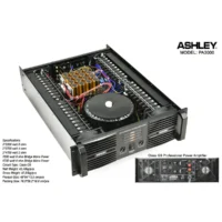 Ashley PA3000 Power Amplifier 2 Channel Class GB 2200 Watt