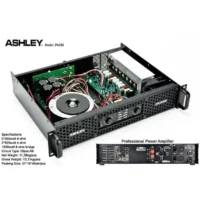 Ashley PA350 Power Amplifier 2 Channel Class AB 350 Watt