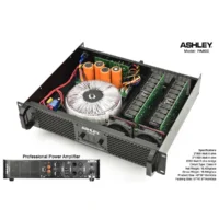 Ashley PA800 Power Amplifier 2 Channel Class H 800 Watt