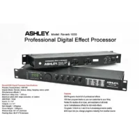 Ashley Reverb 1000 Efek Vocal Processor 2 Channel