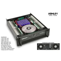 Ashley ST26000 Power Amplifier 2 Channel Class TD 3200 Watt