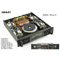 Ashley TdFour-12 Power Amplifier 2 Channel Class TD 1200 Watt