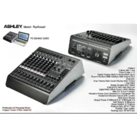 Ashley Top Sound Power Mixer Analog 8 Channel