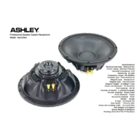 Ashley Top12Neo Speaker Middle Range 12 Inch 8 Ohm 750 Watt