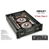 Ashley V PLUS 2 Power Amplifier 4 Channel Class H 2300 Watt