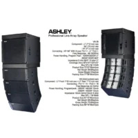 Ashley VR36 Speaker Line Array Pasif 2×10 Inch 3 Way 3600 Watt