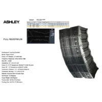 Ashley Vegas 210LA Speaker Line Array Pasif 2×10 Inch 2 Way 8 Ohm 1180 Watt (Bi-Amp)