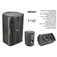 Ashley Vegas-810 Speaker Pasif 10 Inch 2 Way 8 Ohm 1600 Watt