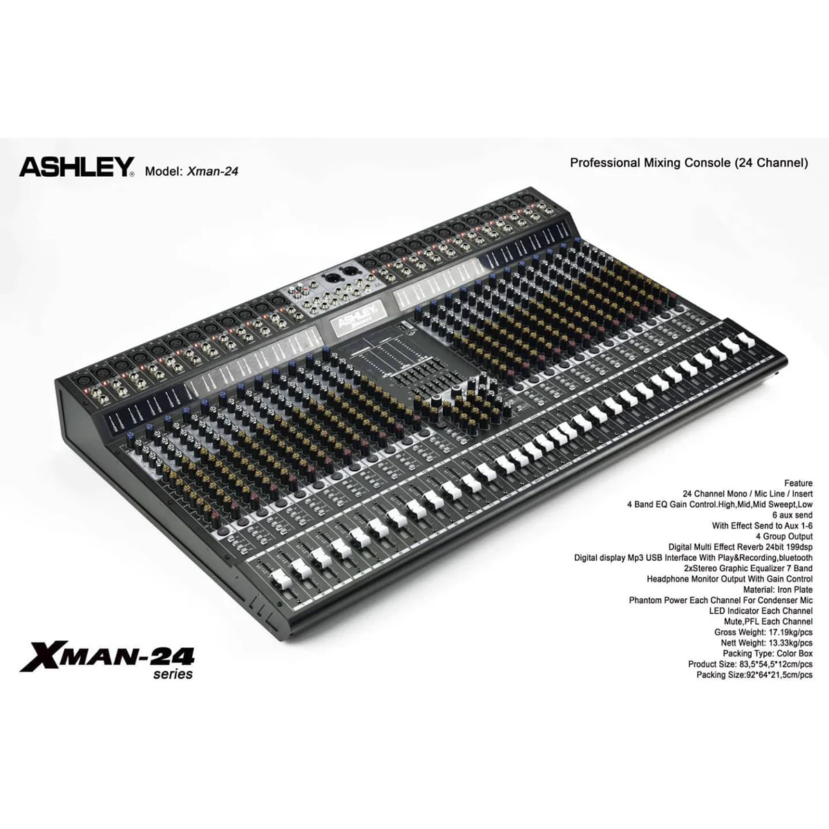 Ashley Xman 24 Mixer Analog 24 Channel