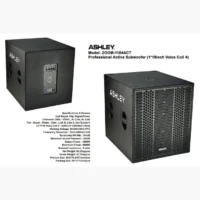 Ashley Zoom 1184 ACT Subwoofer Aktif 18 Inch 4000 Watt