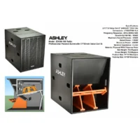 Ashley Zoom 185 Turbo Subwoofer Pasif 18 Inch 8 Ohm 4000 Watt