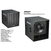 Ashley Zoom X18 Subwoofer Pasif 18 Inch  8 Ohm 3000 Watt