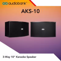 Audiobank AKS-10 Speaker Karaoke Pasif 10 Inch 3 Way 8 Ohm 200 Watt