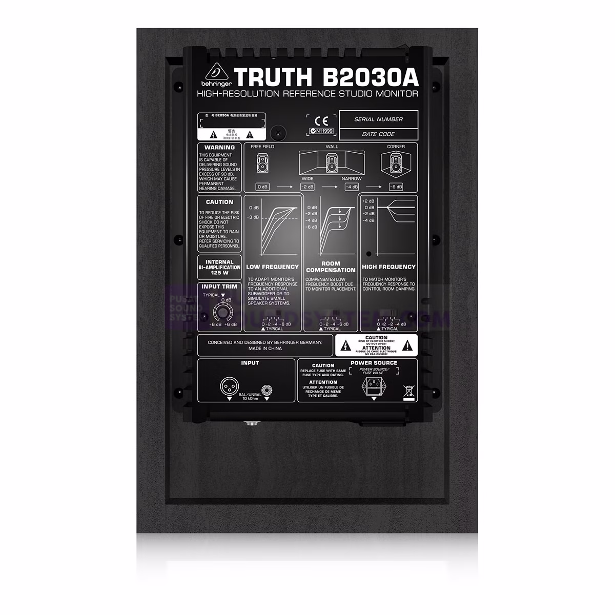 Behringer TRUTH B2030A Speaker Studio Monitor Recording Aktif 6.75 Inch 2 Way 125 Watt - Image 3
