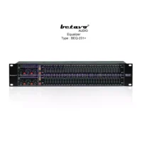 Betavo BEQ-231 BLACK Graphic Equalizer 31 Band 2 Channel