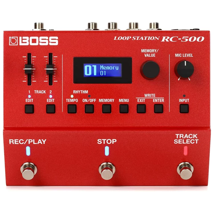 Jual BOSS RC500 Loop Station Compact Phrase Recorder Pedal