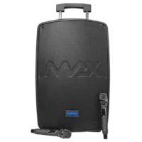 Baretone MAX12NB Speaker Meeting Portable Wireless 12 Inch 2 Way 500 Watt
